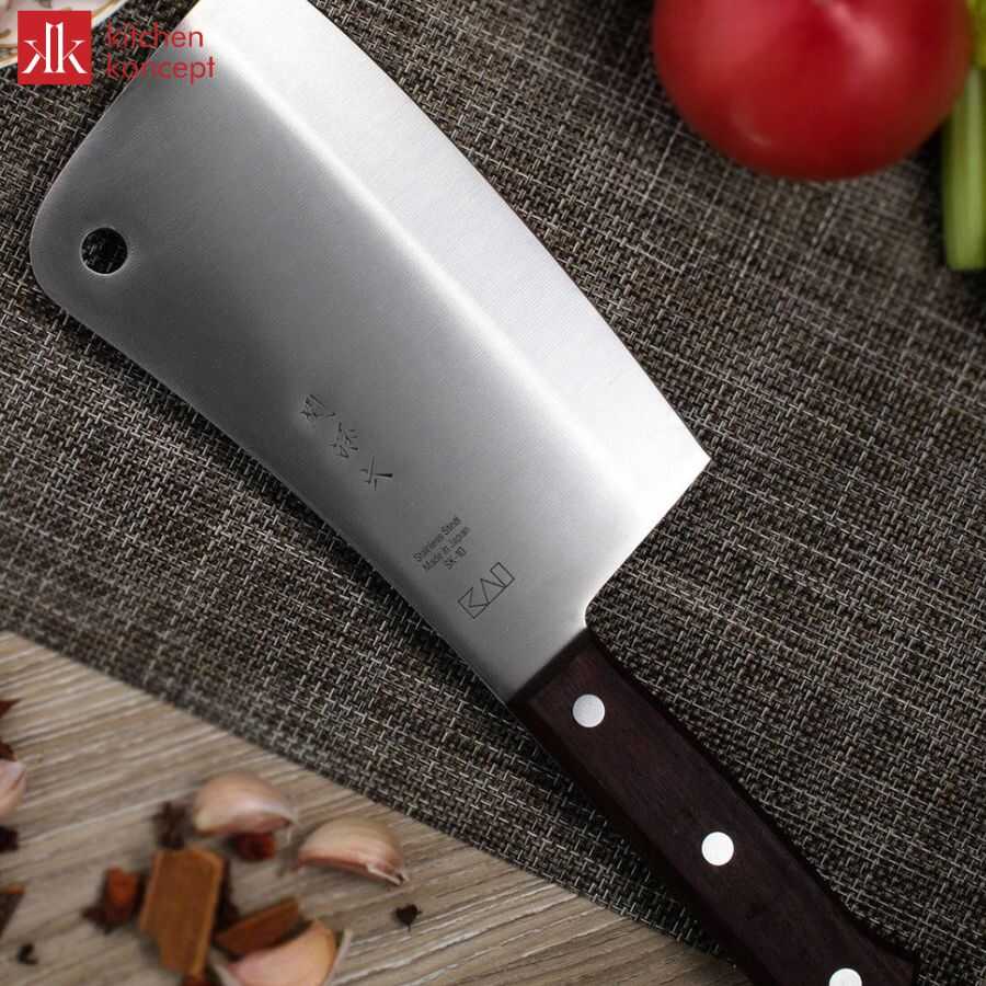 Dao chặt thịt KAI 17cm