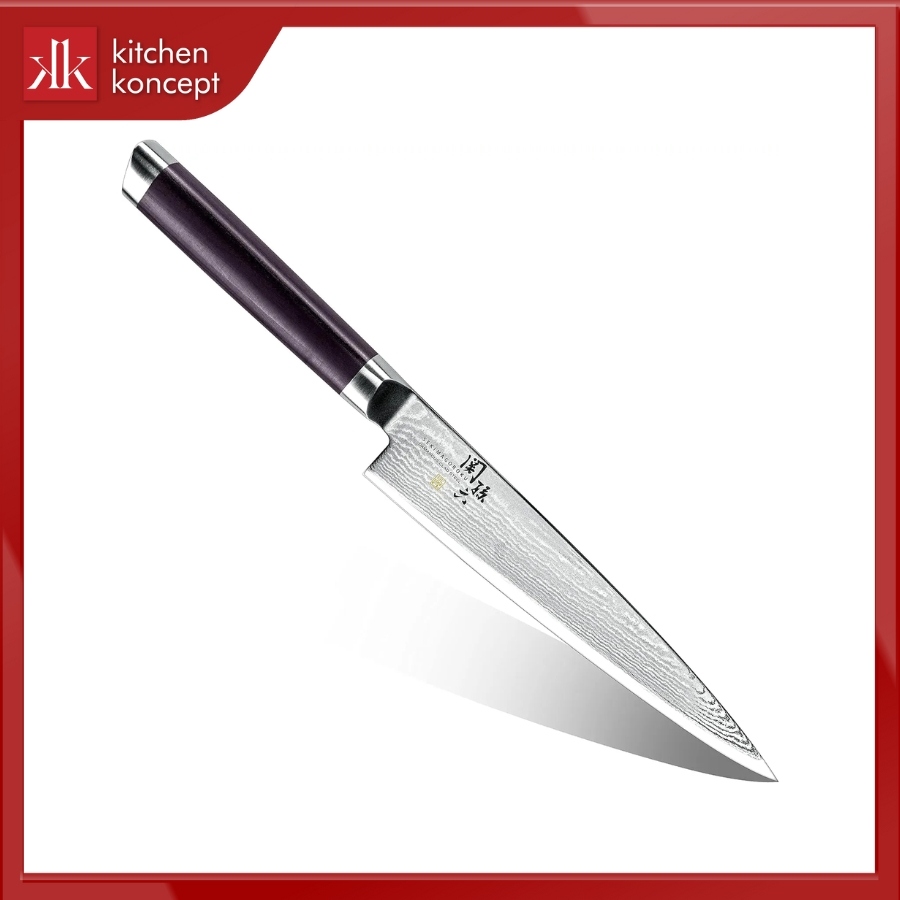 Dao gọt Seki Magoroku Damascus 15cm chính hãng