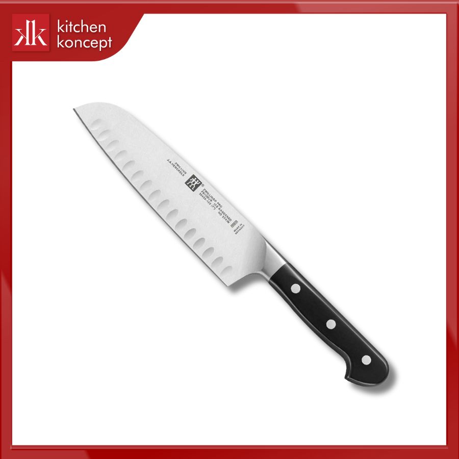 Dao Santoku Hollow ZWILLING Pro chính hãng