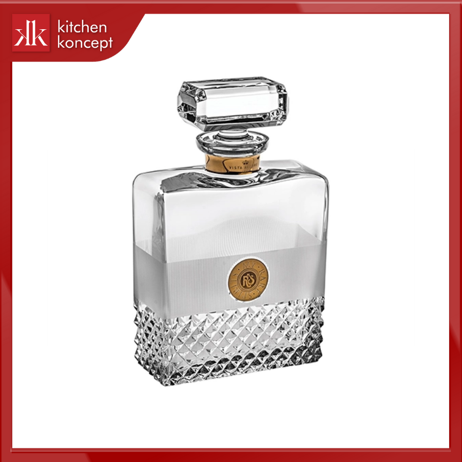 Decanter Whisky My Rare Spirits Gold Bookman Vista Alegre