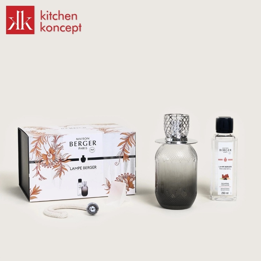 Bộ đèn xông tinh dầu Evanescence Grey