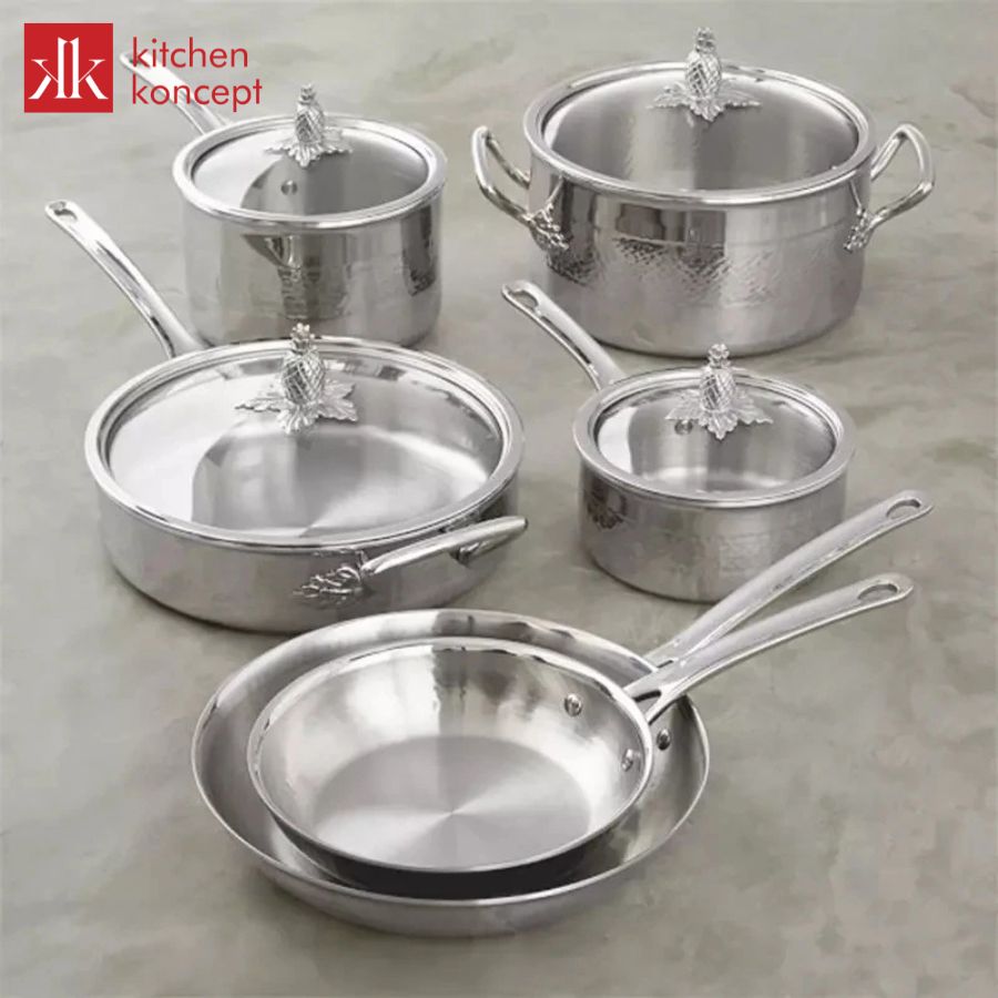 Bộ nồi, chảo đa dạng kích thước