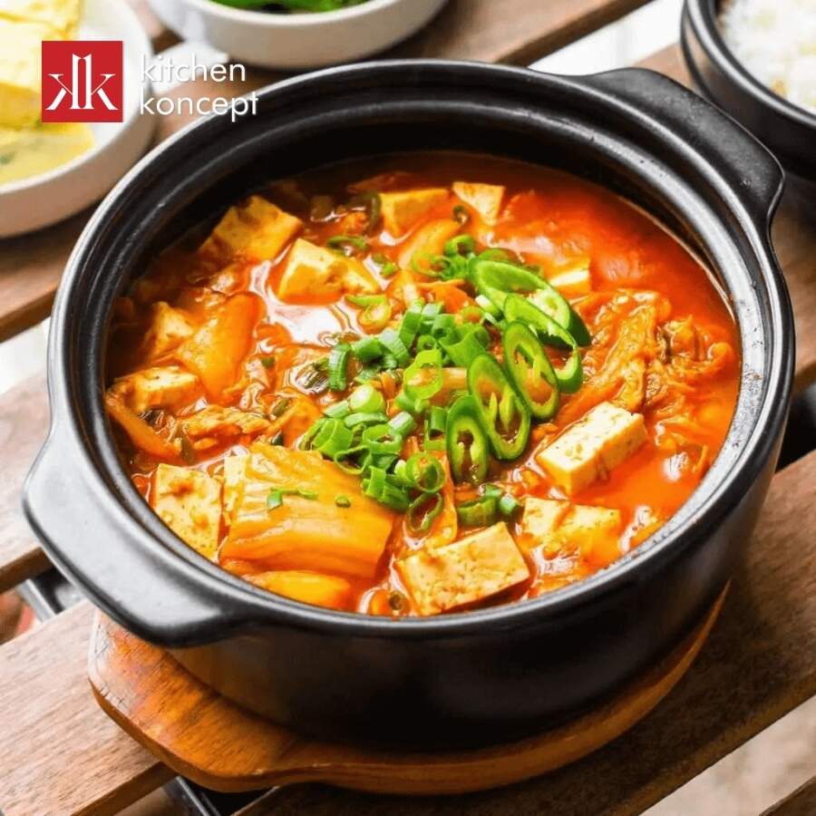 canh kim chi hỗ trợ tiêu hoá tốt