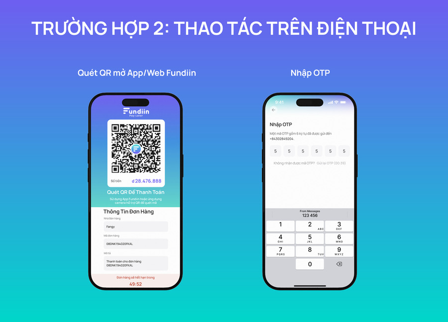 Thanh toán trả sau với Fundiin