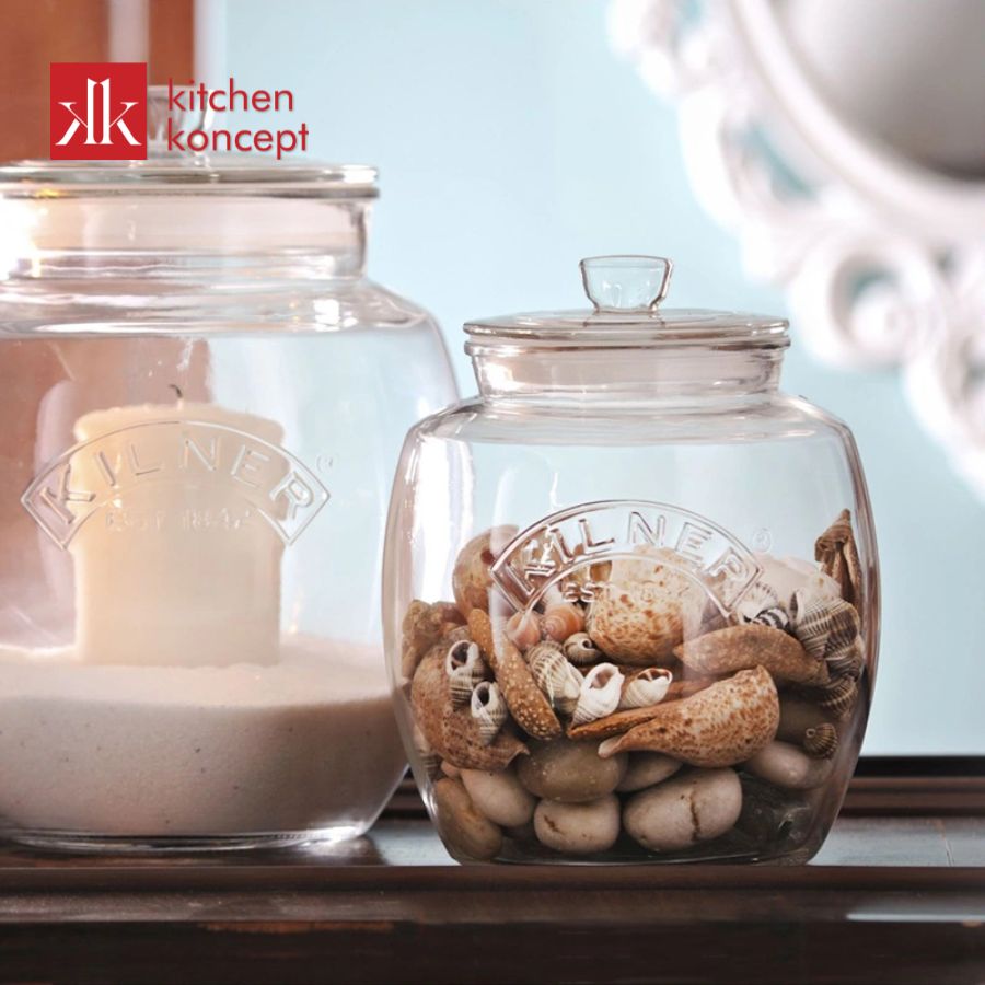 Hũ thủy tinh bầu Kilner 4L chính hãng