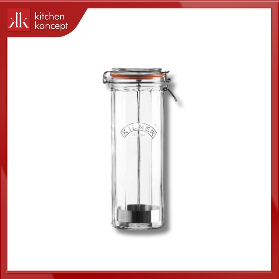 Hũ thủy tinh đựng mì vát cạnh Kilner 2.2L chính hãng