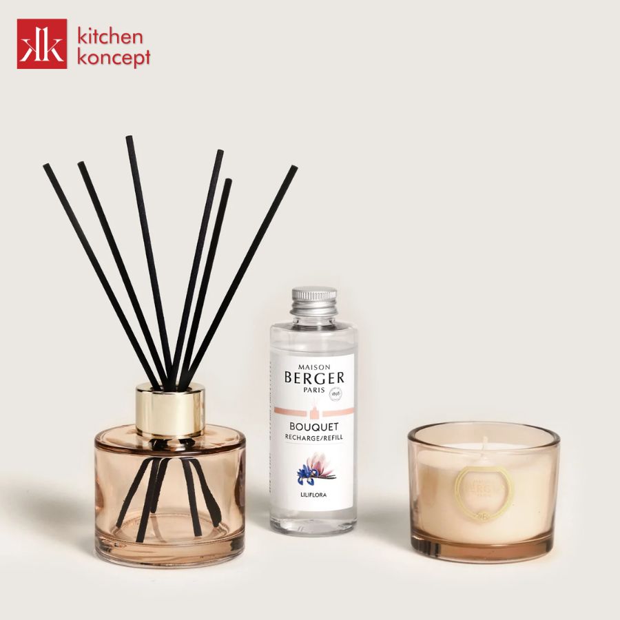 bộ lọ tinh dầu khuếch tán và nến thơm Bolero Mini