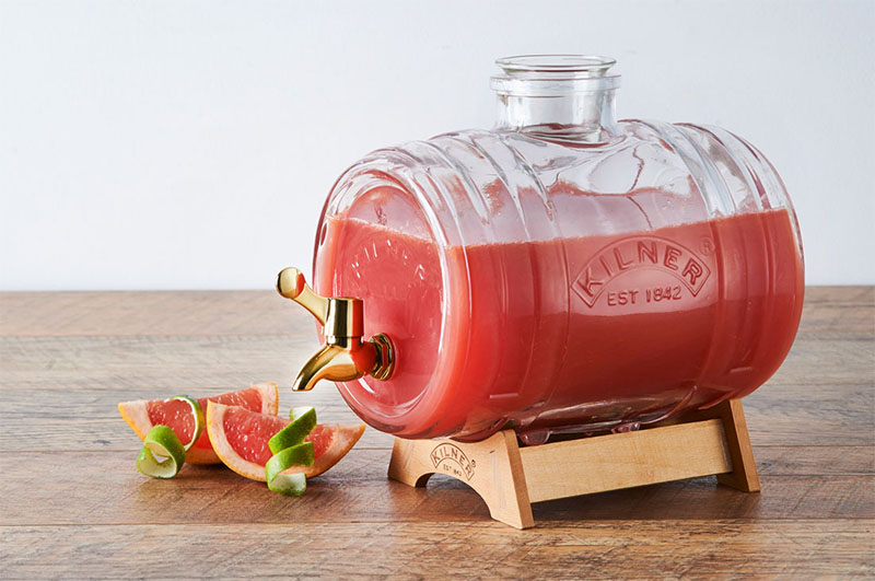 Kilner - Bình nước thủy tinh Barrel - 3.5L