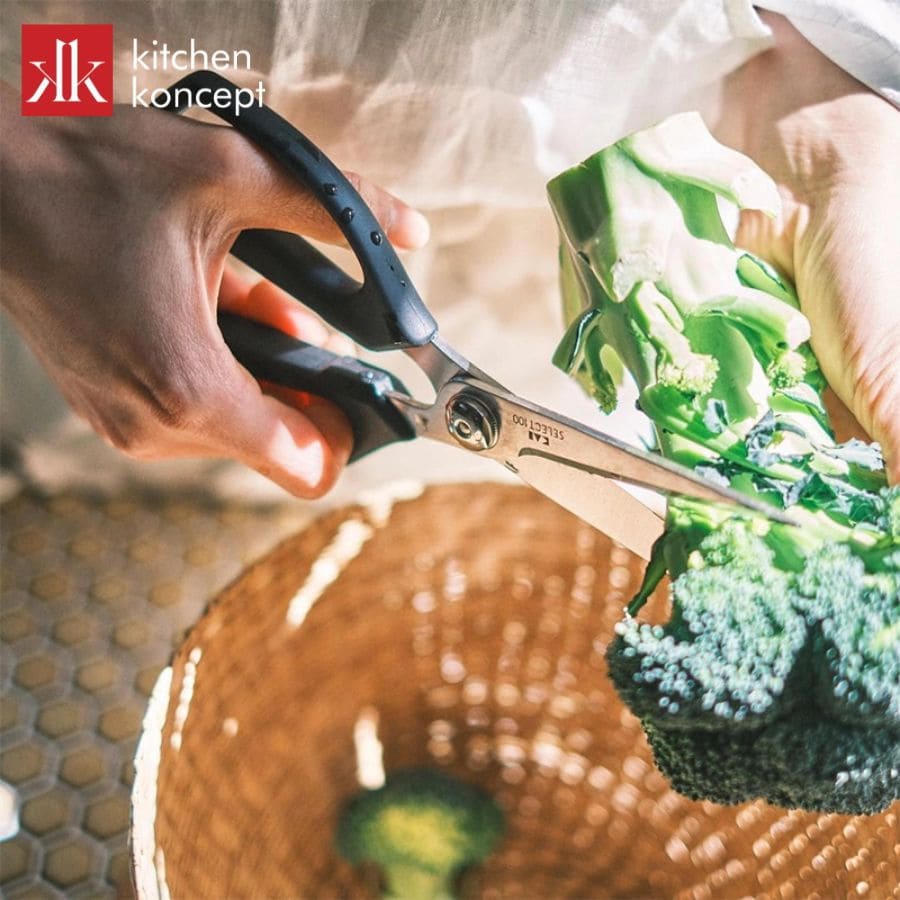 Lưỡi kéo nhà bếp từ thép không gỉ và carbon