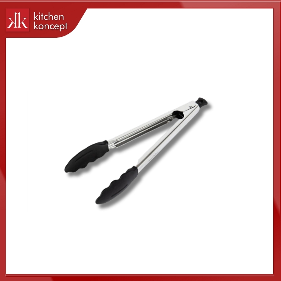 Kẹp gắp thức ăn màu đen Fresh Choice 28cm