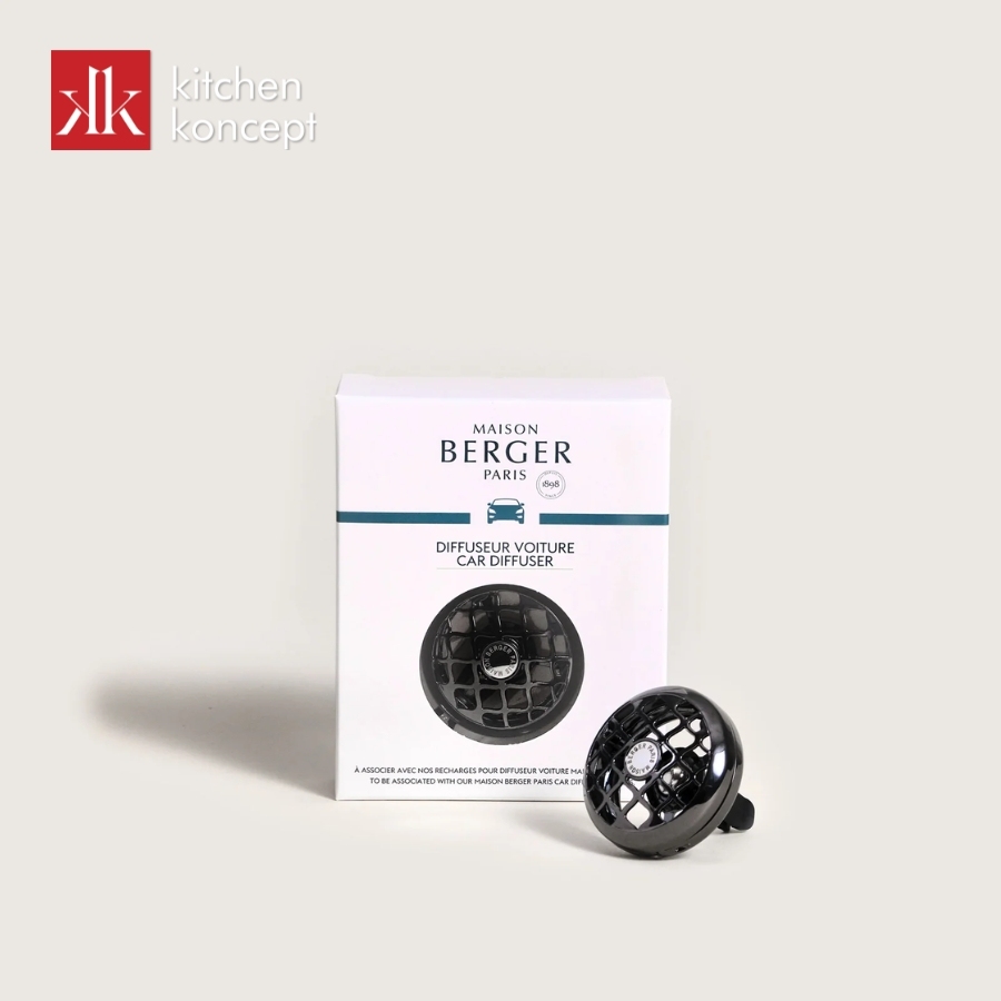 Kẹp tinh dầu xe hơi Resonace Gun Metal chính hãng