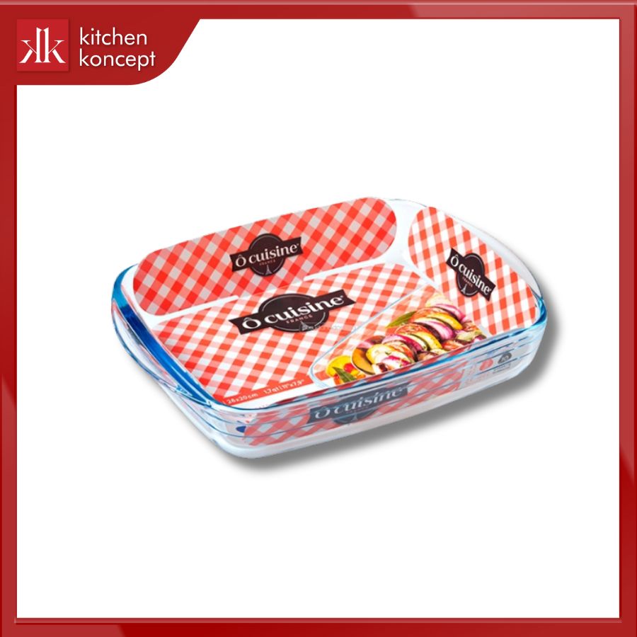 Khay bánh hình chữ nhật Ocuisine 28x20x5cm chính hãng