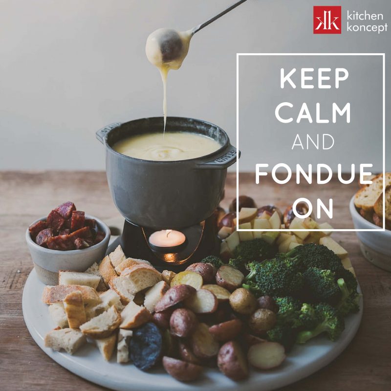 Cách làm lẩu phô mai fondue