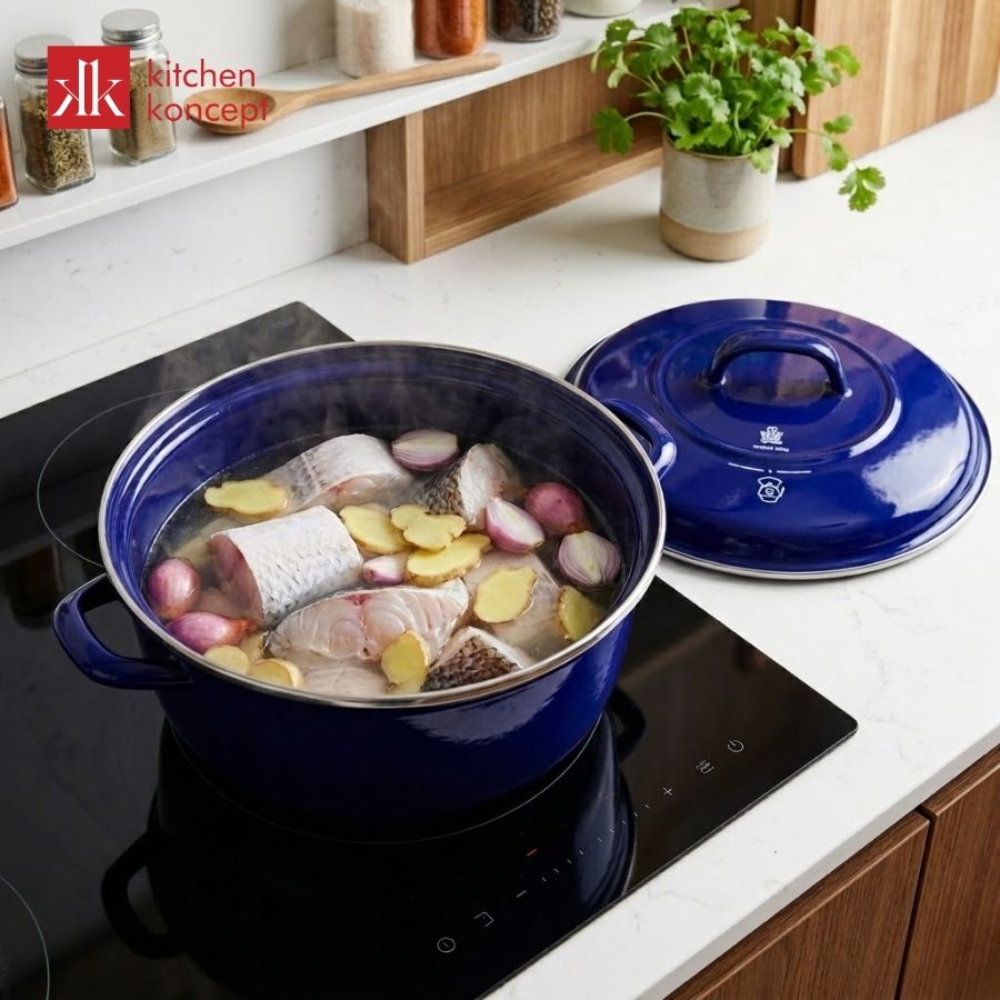Luộc chín tới cá chép cùng gừng tươi để giữ vị ngọt