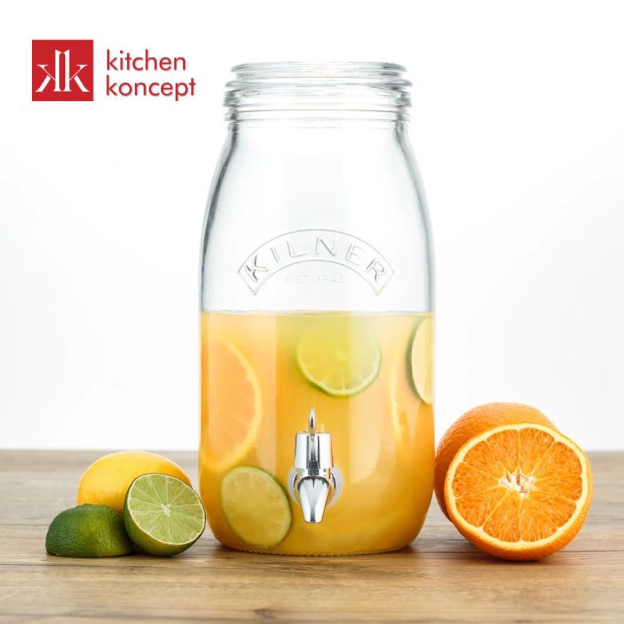 Lưu ý vệ sinh và sử dụng Bình nước thủy tinh Kilner 3L