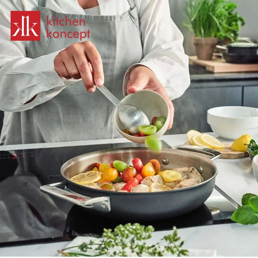 Lưu ý vệ sinh và sử dụng Chảo inox Demeyere Black 5 - 24cm