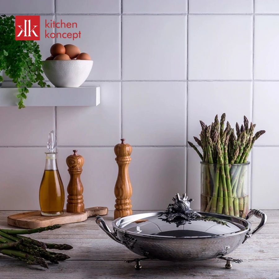 Lưu ý vệ sinh và sử dụng Chảo inox RUFFONI Opus Prima - 30cm