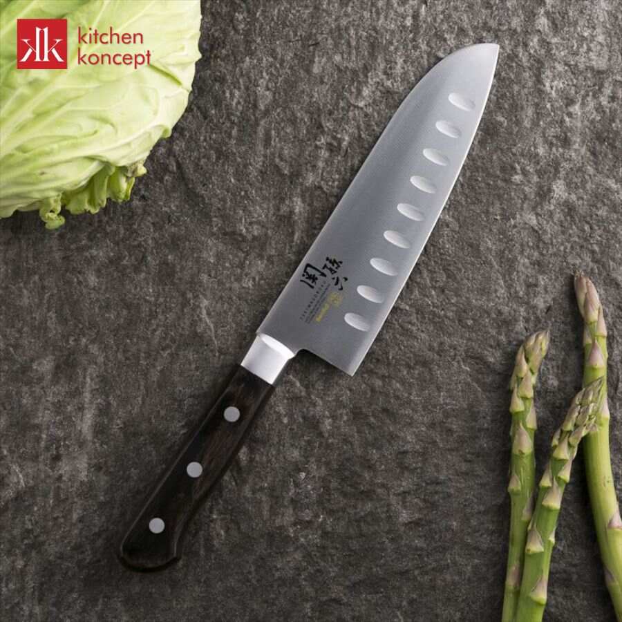 Dao Santoku Hollow Seki Magoroku Benifuji