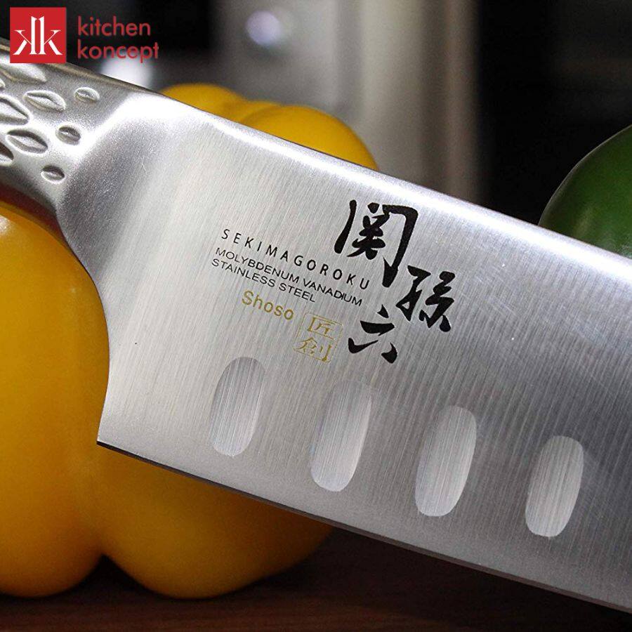Dao Santoku Seki Magoroku Shoso 16.5cm chính hãng