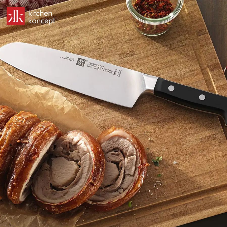 Lưu ý vệ sinh và sử dụng dao Santoku ZWILLING Gourmet