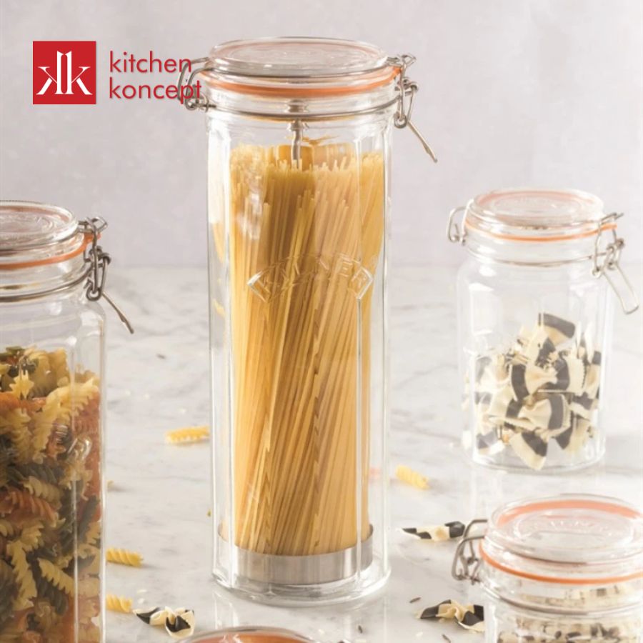 Lưu ý sử dụng Hũ thủy tinh đựng mì vát cạnh Kilner