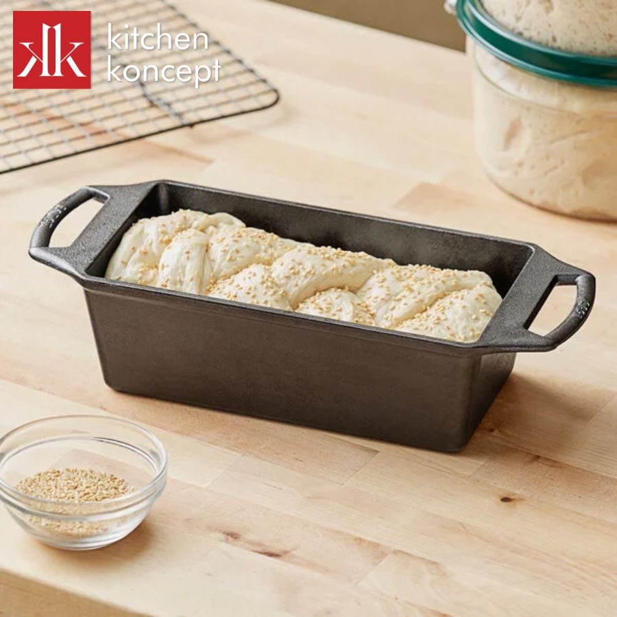 Lưu ý vệ sinh và sử dụng khay gang Lodge Loaf Pan