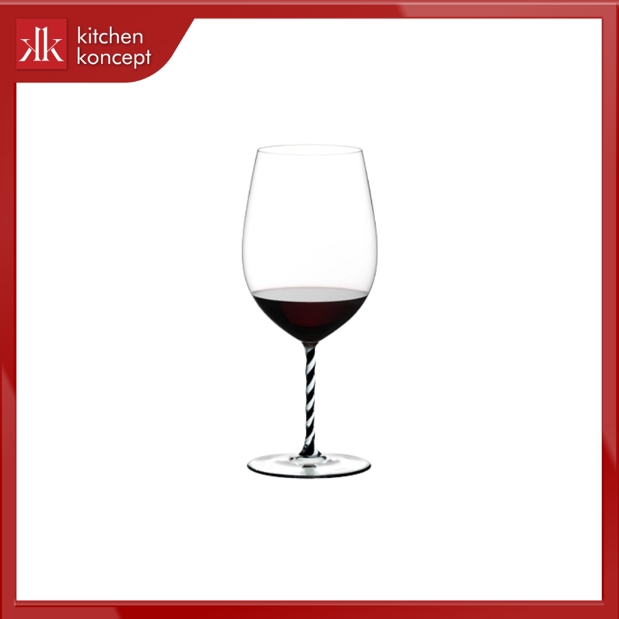 Ly Riedel Fatto A Mano Black & White Bordeaux