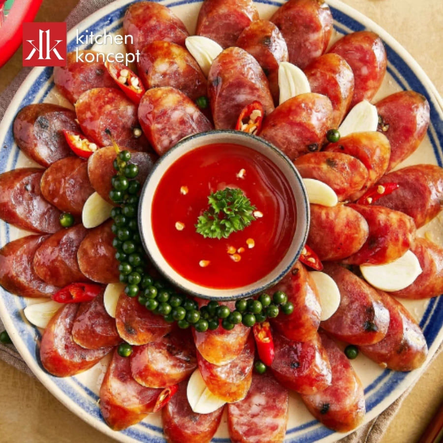 Món lạp xưởng thơm ngon, dễ làm tại nhà