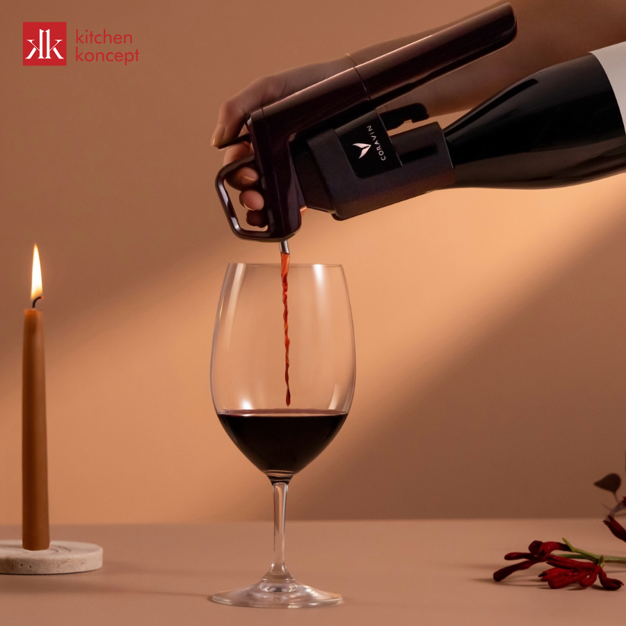 Sử dụng để thưởng thức từng ly rượu mà không cần mở nắp chai.