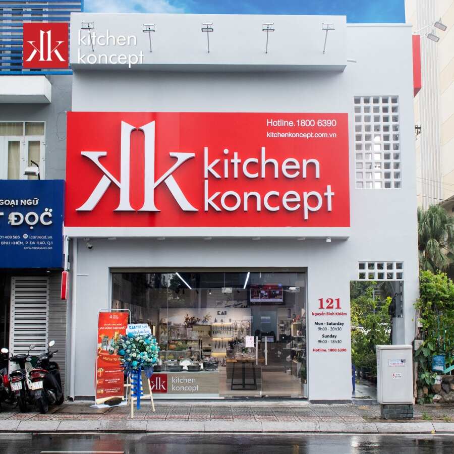 Mua sắm đồ dùng bếp chính hãng tại Kitchen Koncept