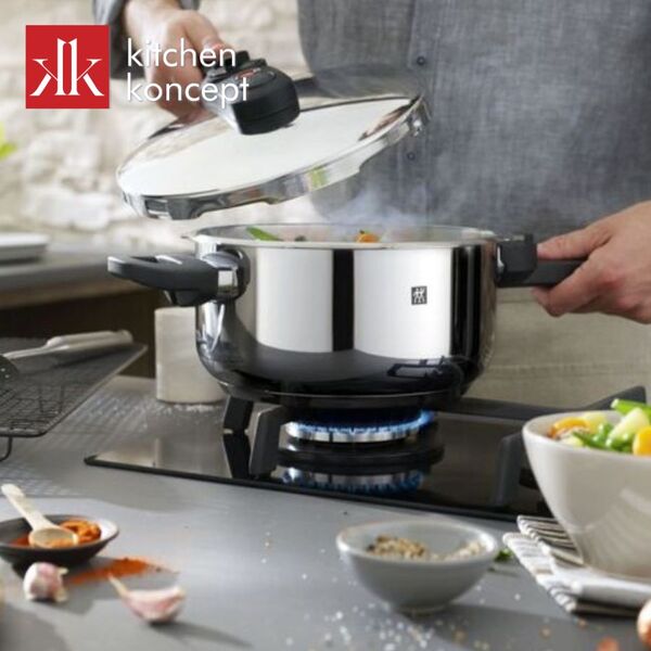 Nồi áp suất inox có thể sử dụng trên mọi loại bếp