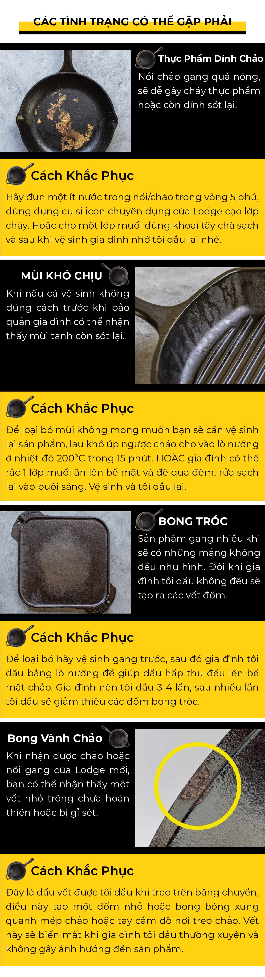 Nồi gang LODGE có quai xách - 26.67cm - 6.62L