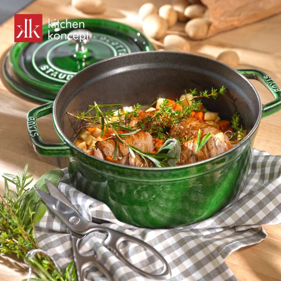 Nồi gang tráng men Staub chính hãng