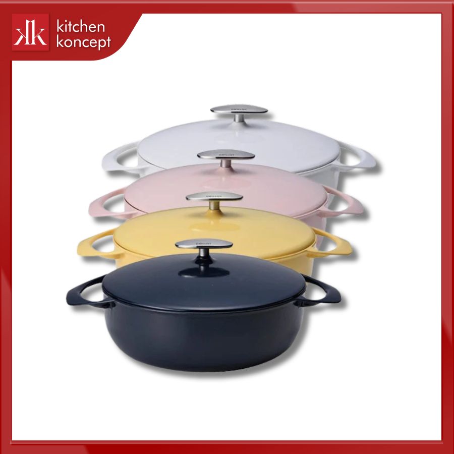 Nồi gang UNILLOY - 24cm - 3.2L chính hãng