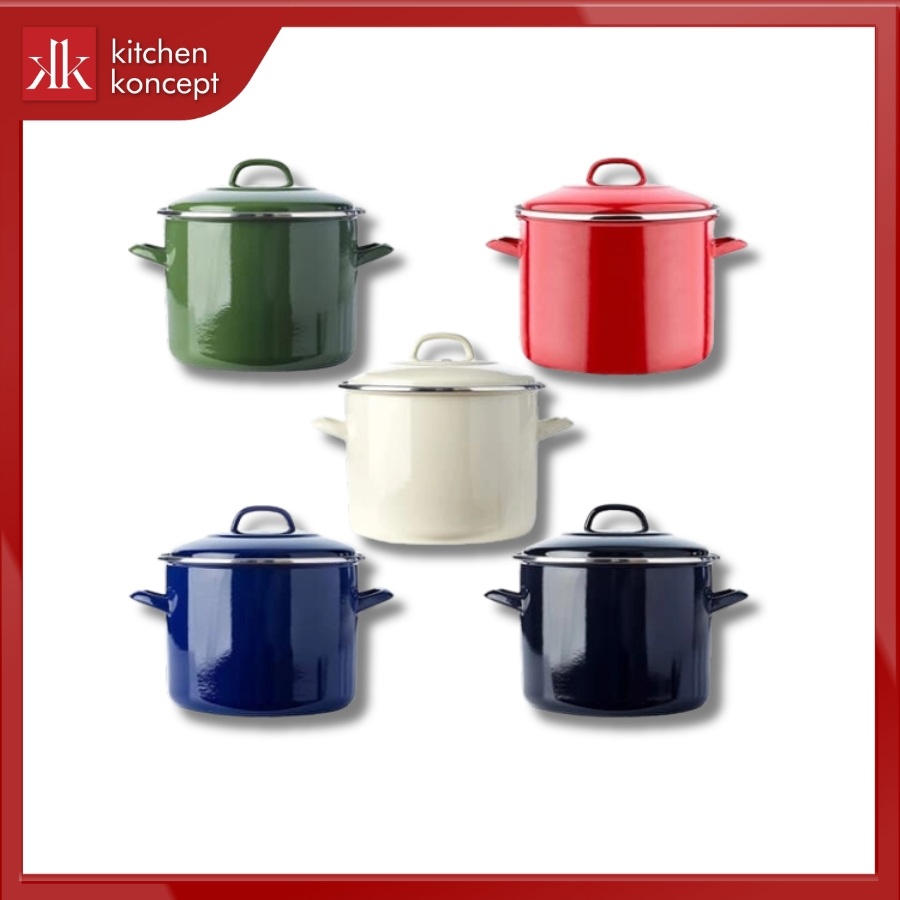 Nồi hầm tráng men BK Indigo 24cm 8.7L chính hãng