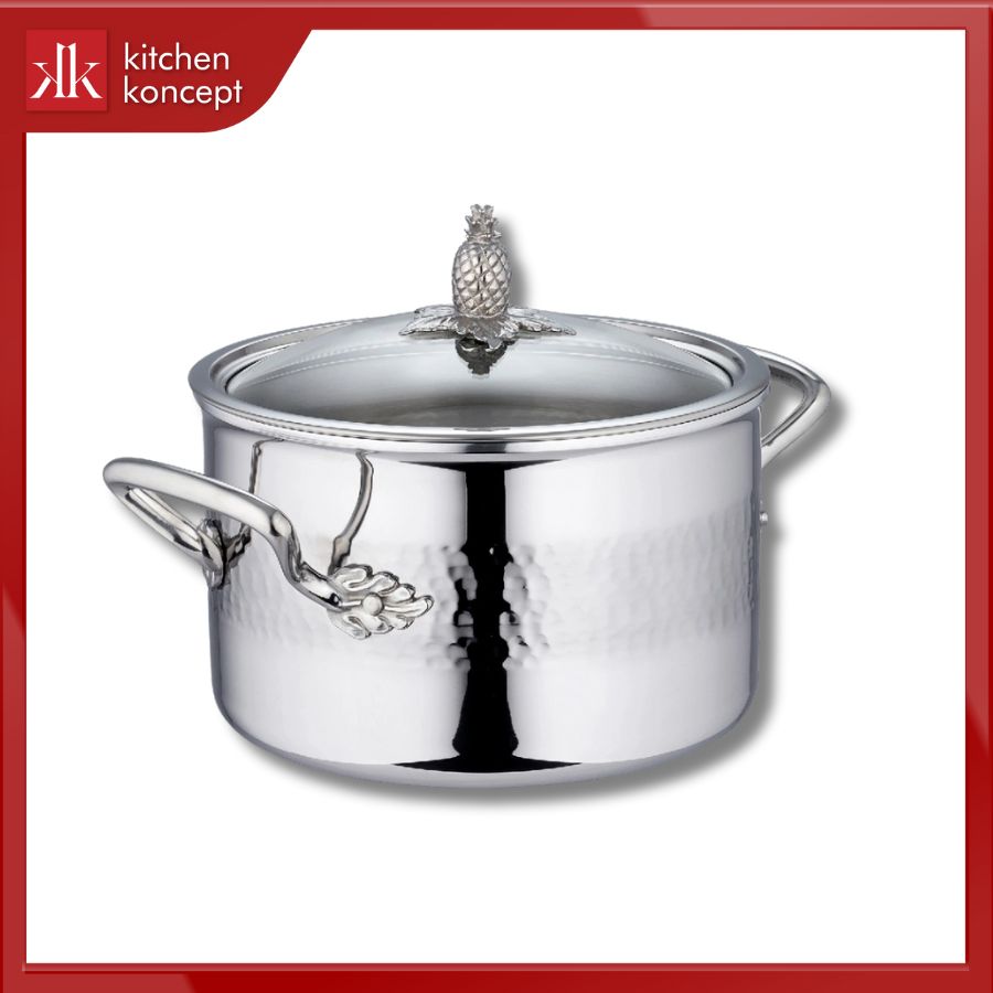 Nồi inox RUFFONI Omegna - 20cm - 3.8L chính hãng