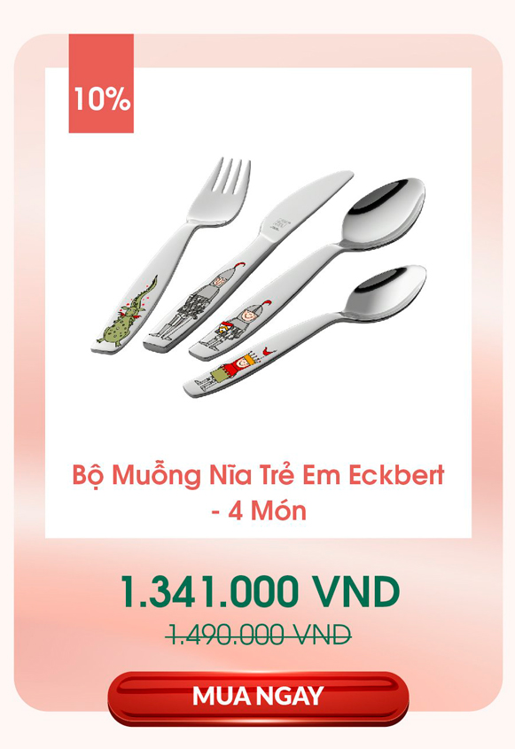 Bộ muỗng trẻ em eckbert