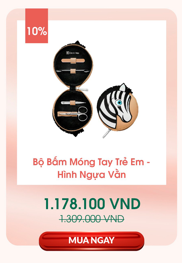 Bộ bấm móng tay trẻ em