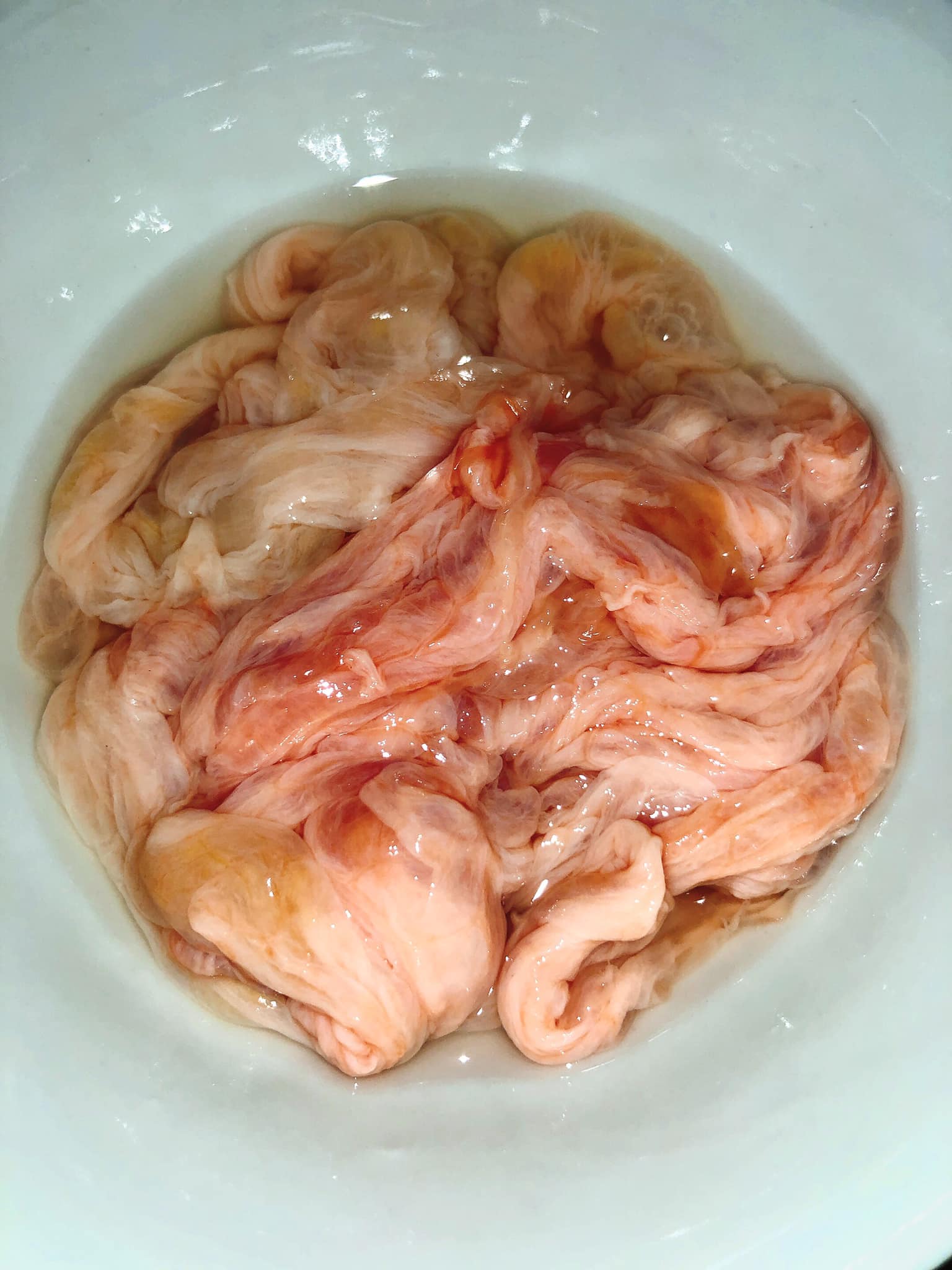 Sơ chế lòng non Cách làm lạp xưởng tươi đơn giản tại nhà