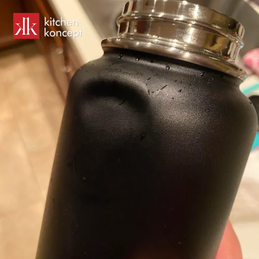 Thiết kế bình lỏng lẻo, dễ móp méo