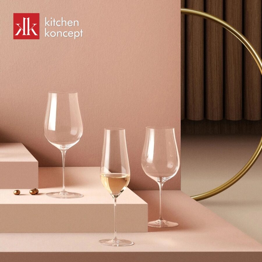 Thương hiệu ly rượu vang pha lê Nude