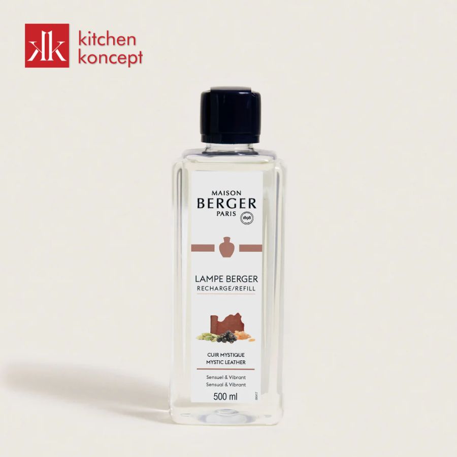 Tinh dầu đèn xông hương Mystic Leather Maison Berger 500ml