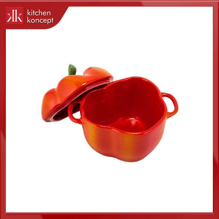tô staub ớt chuông màu đỏ