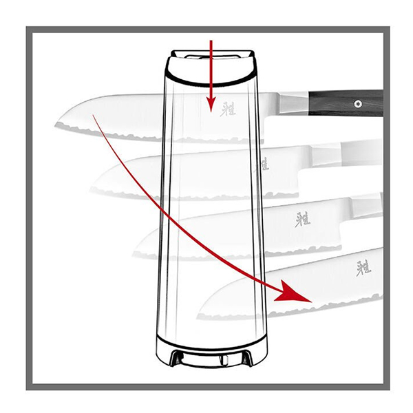 cách mài dao sắc bén bằng đồ mài dao V-Edge