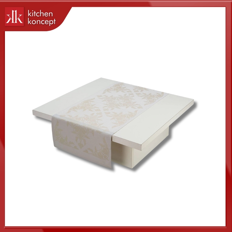 Vải bàn ăn Syracuse Français Beige - 50x150cm