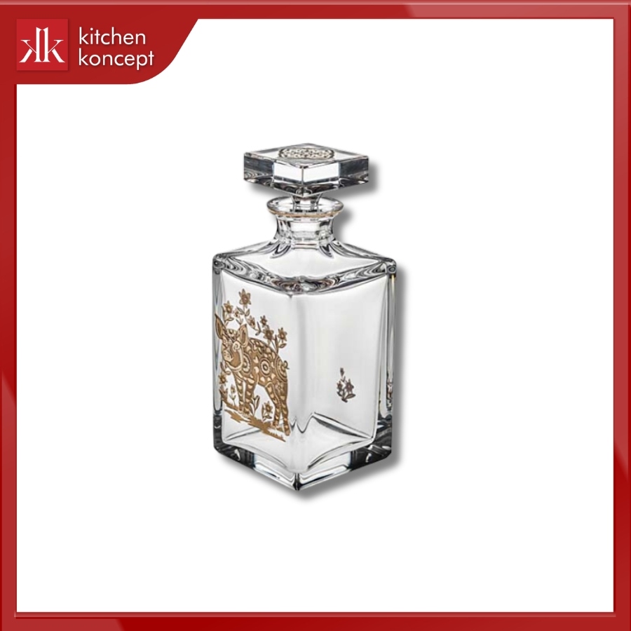 Decanter whisky Golden heo vàng