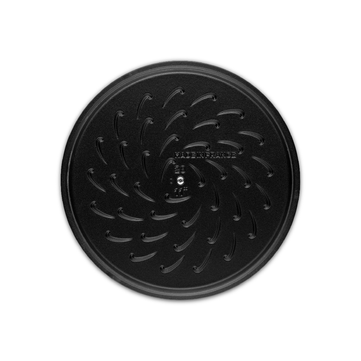 Nồi vẽ hình cây thông STAUB màu xanh rêu – 24cm - 3.6L
