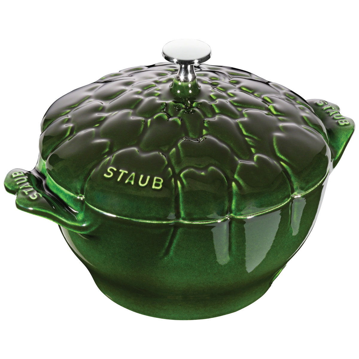 Staub - Nồi Atisô màu xanh rêu - 22cm (B)