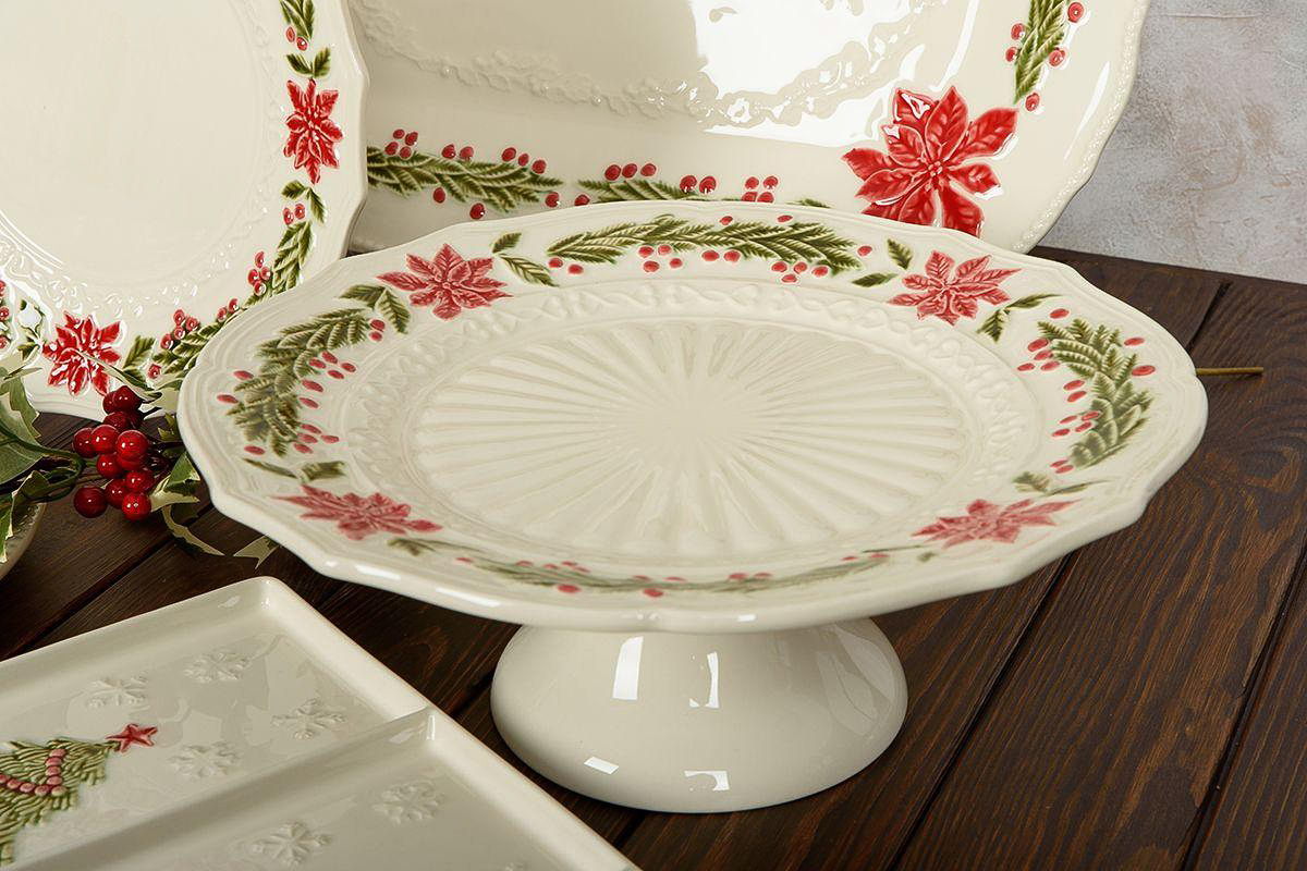 Bordallo - Christmas - Đế để bánh - 32cm