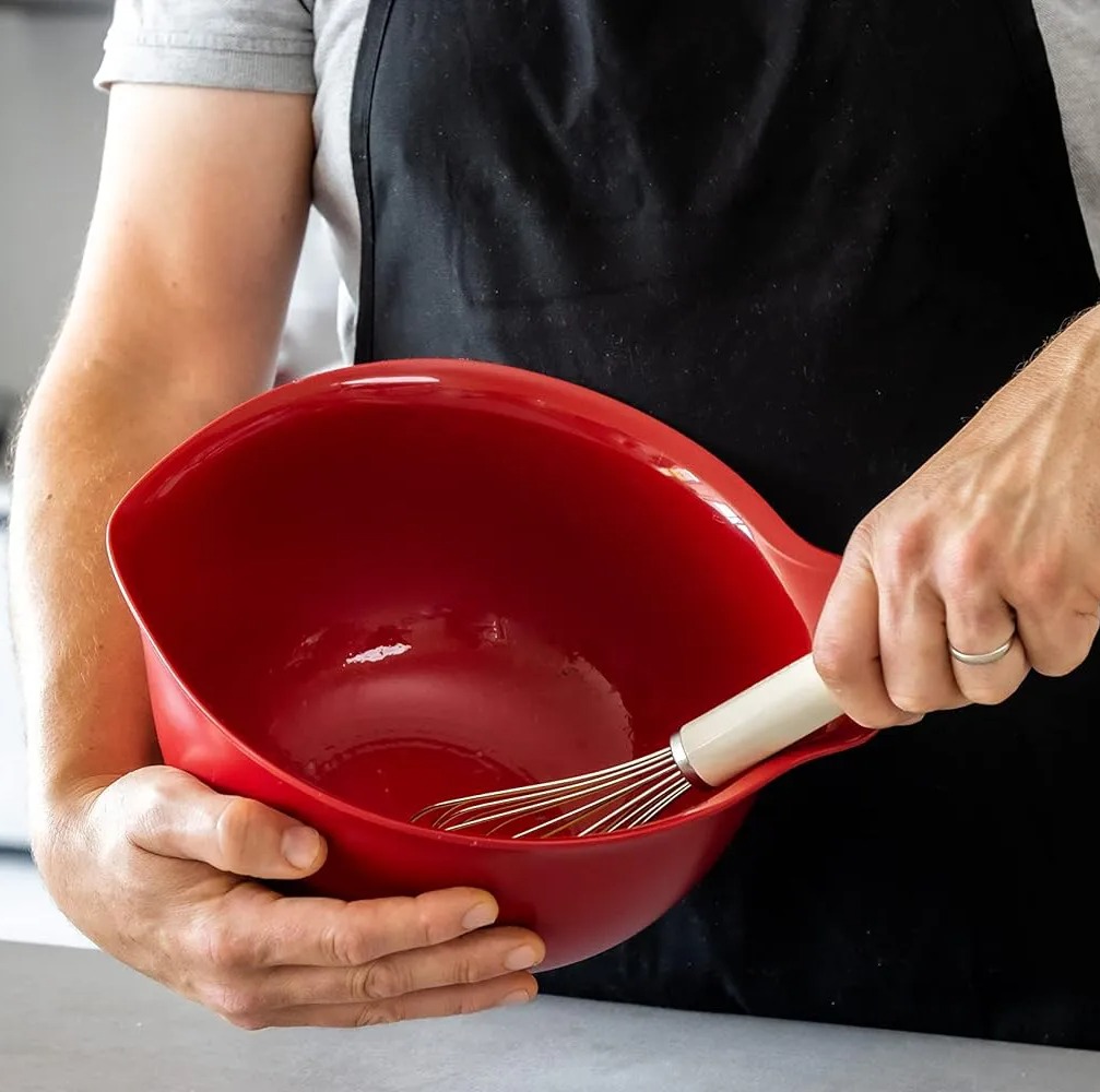 KitchenAid - Bộ tô nhựa màu đỏ - 3 món